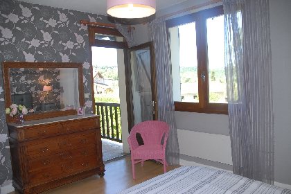 Chambre 1 donnant sur balcon, Marie-Josée Alcouffe