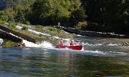 canoe proche de Millau, 