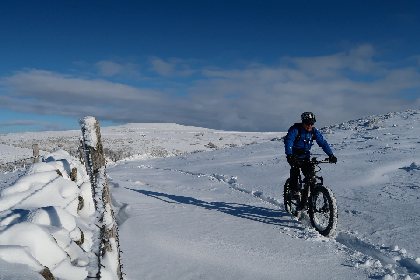 AUBRAC RANDO - FAT BIKE ELECTRIQUE, 