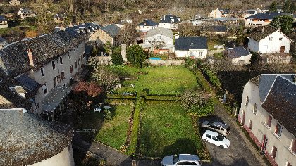 Vue aérienne du Couvent de l'Union, GENiESE