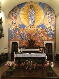 Visite de l'Eglise St-Pierre de Cannac - Fresques de Nicolaï Greschny, OFFICE DE TOURISME DU REQUISTANAIS