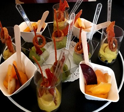 Mise en bouche, La Grange Templière 2018