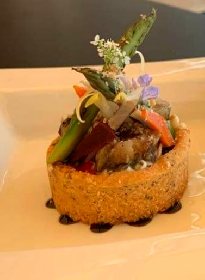 Tartelette sans gluten, La Grange Templière 2018