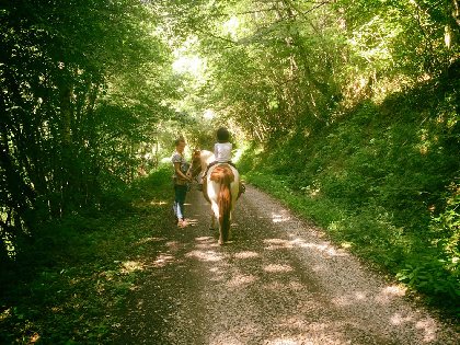 Balade a cheval avec les Esprits Sauvages, 