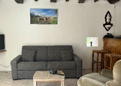 Rez de chaussée, Michel Tranier: gite La Fontbasse