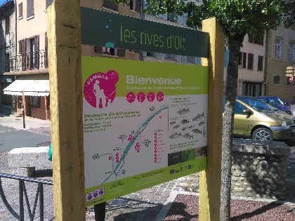 Les rives d'Olt - Itinéraire de découverte, 