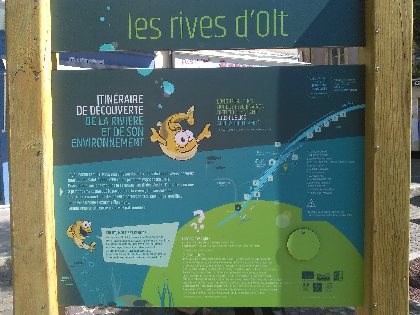 Les rives d'Olt - Itinéraire de découverte, 