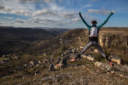 Anne-Lise Rousset Salles-la-Source, Trail Salles-la-Source