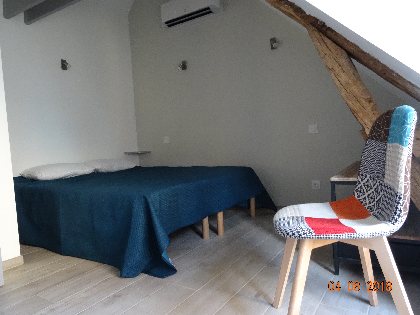 chambre 1, Gîte de charme à la ferme