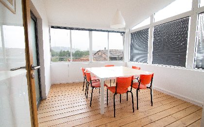 En terrasse avec vue panoramique, Ping Pong Cowork