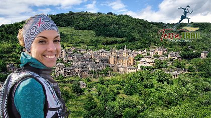 Circuit Terra Trail à Conques, V. Grollemund - Tordjeman