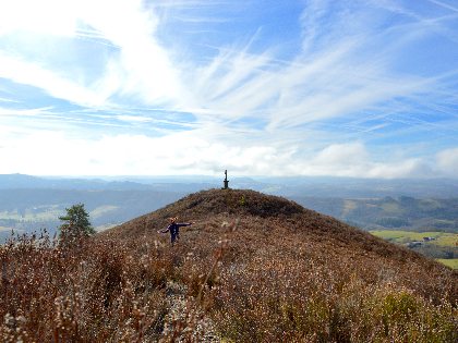 Parcours de Saint-Cyprien point de vue à partir de la croix du Phylloxera, OTCM - A. Séguret 