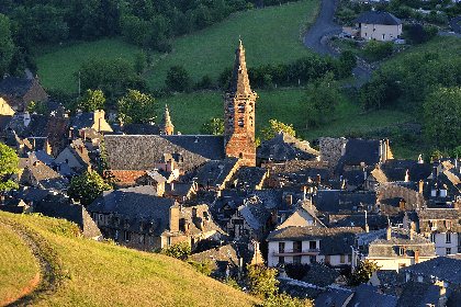 point de vue de Marcillac , point de départ de votre parcours trail , OTCM - G. Tordjeman