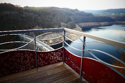 Belvédère du barrage de Sarrans, S. Marty