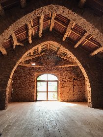 La grande salle du Brugas, Martine Rouquette - les Gîtes du Brugas