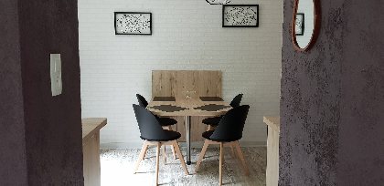 Autre vue cuisine (depuis le salon), Le moulin du Bousquet