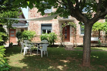 Gîte du Mansois - Vue jardin, 