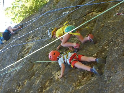 Mélanie et Guillaume - Escalade, Mélanie et Guillaume