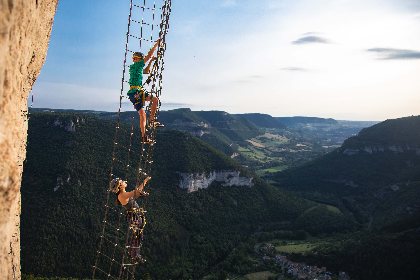 Via Ferrata millau, millau activites nature