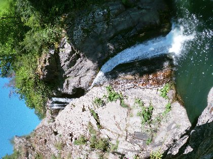 Mélanie et Guillaume - Canyon bramabiau, Mélanie et Guillaume