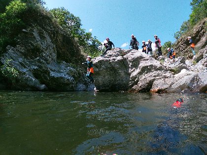 Mélanie et Guillaume - rando aqua, Mélanie et Guillaume