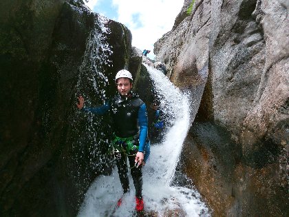 Mélanie et Guillaume - Canyon tapoul, Mélanie et Guillaume