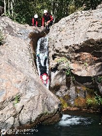 Mélanie et Guillaume - Canyon bramabiau, Mélanie et Guillaume