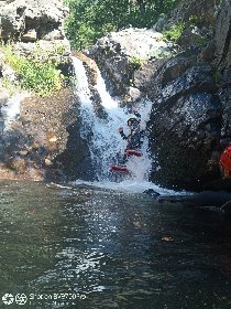 Mélanie et Guillaume - Canyon bramabiau, Mélanie et Guillaume