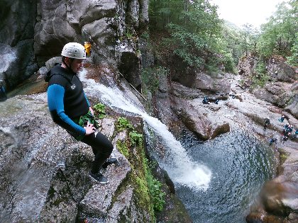Mélanie et Guillaume - Canyon tapoul, Mélanie et Guillaume