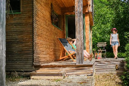 Terrasse chambre Eau, Les Chambres de la Dourbie
