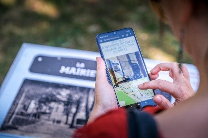 Sentier d'interprétation du village de St-Jean du Bruel, ©Virginie GOVIGNON - OT Larzac et Vallées