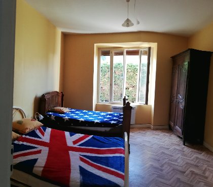 Chambre 1 lit en 140 + lit en 120, 