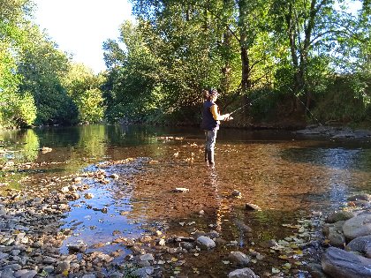Pêche sur les berges du Dourdou, OFFICE DE TOURISME DU PAYS DE ROQUEFORT ET DU ST-AFFRICAIN