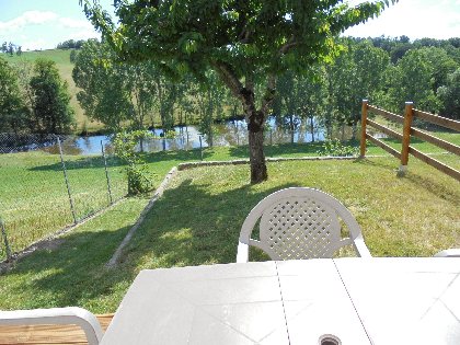 Vue de terrasse, Gite de Marsol