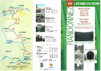 Ancienne voie ferrée Bertholène - Bozouls - Espalion, Office de Tourisme des Causses à l'Aubrac