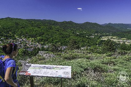 Tables d'orientation de la Sentinelle, Vigine Govignon - OT Larzac et Vallées