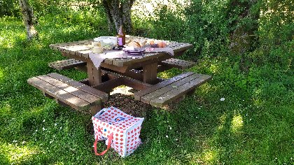 Aire de pique-nique de Massergues, OFFICE DE TOURISME LARZAC VALLEES