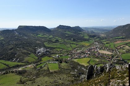 Panorama depuis la croix de Gréponac, Claude Chambaud