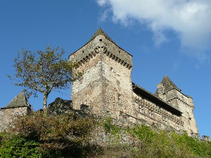 Le château de Messilhac, OFFICE DE TOURISME DU CANTON DE MUR DE BARREZ