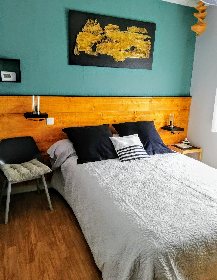 Chambre côté Est, lit de 140, VILLETTE Vincent