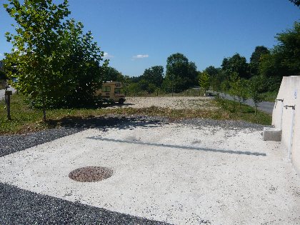 Aire de camping-car municipale de Gramond - zone de vidange, Mairie de Gramond