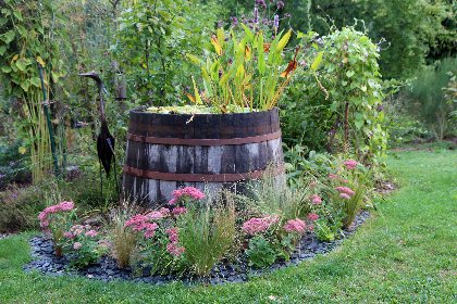 Bassin à poissons, Le Presbytere