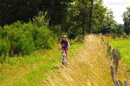 VTT Carladez : Le plateau de Taussac, BIT Carladez