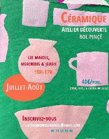 Initiation céramique - vacances été 2024, Gabriel Vuattier