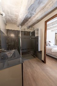 Salle de douche, propriétaires