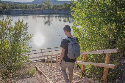 Plan d'eau de la Cisba, Fédération de pêche de l'Aveyron