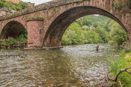 Le Lot à Saint-Laurent-d'Olt, Fédération de pêche de l'Aveyron