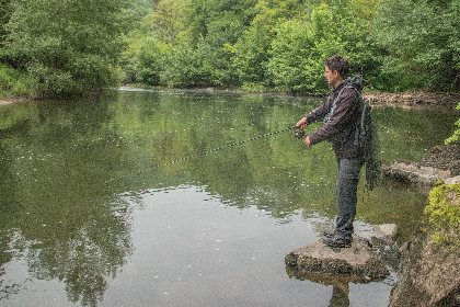 Le Lot amont de St Geniez-d'Olt à St Laurent-d'Olt no kill, Fédération de pêche de l'Aveyron
