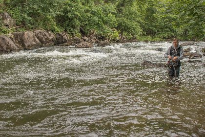 Le Lot amont de St Geniez-d'Olt à St Laurent-d'Olt no kill, Fédération de pêche de l'Aveyron