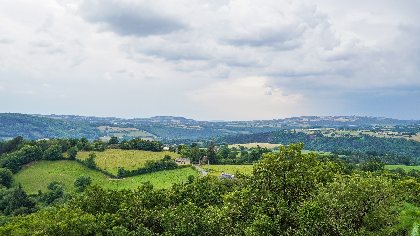 Vue Roc de Miramont, OFFICE DE TOURISME PAYS SEGALI